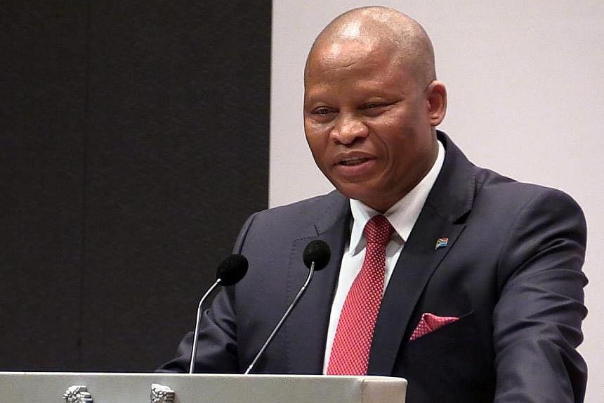 South Africa Chief Justice Mogoeng Mogoeng praised Singapore's achievements and progress despite its small size.