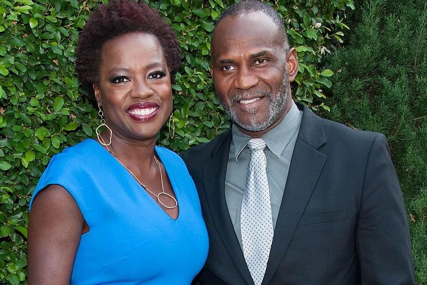 American actress Viola Davis (with husband Julius Tennon) on not wanting her character Annalise Keating to look perfect all the time. --&nbsp;PHOTO: AGENCE FRANCE-PRESSE
