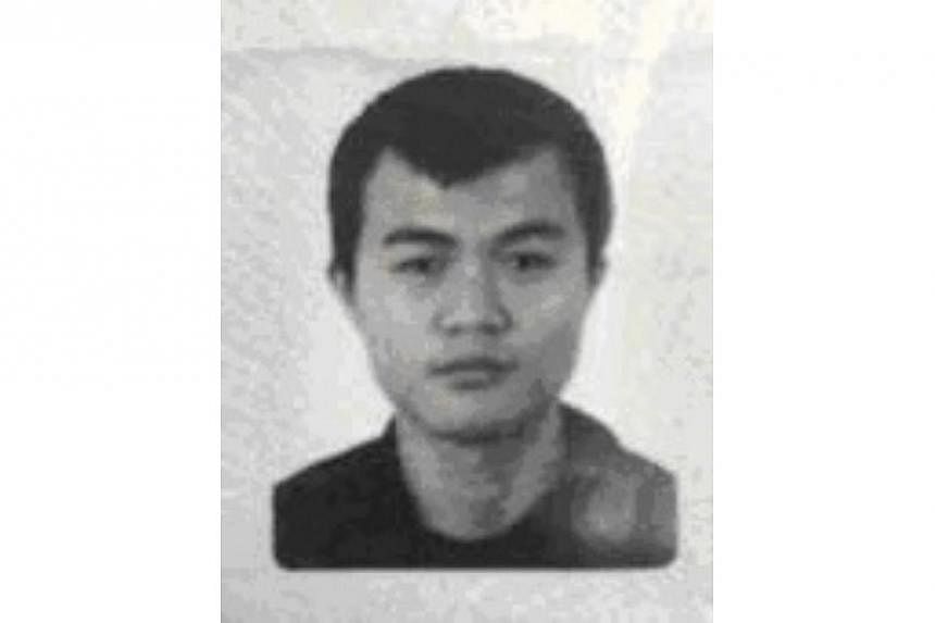 Police are appealing for information on the whereabouts of Mr Xu Jie. -- PHOTO: SINGAPORE POLICE FORCE