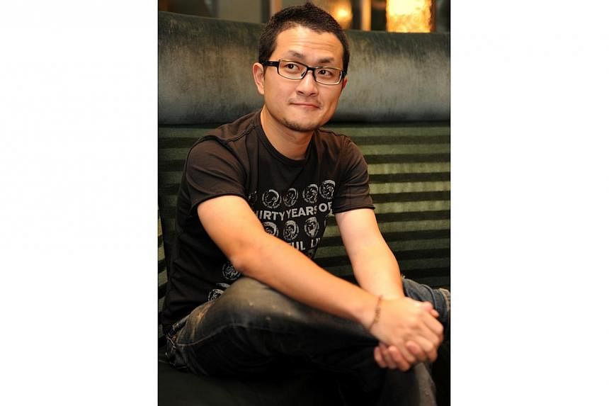 Writer-director Giddens Ko said on Friday he regretted cheating on his girlfriend, especially after she reacted to his confession with quiet sadness. -- PHOTO:&nbsp;ST FILE&nbsp;