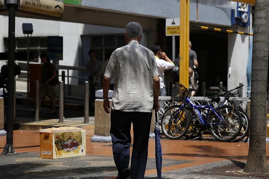 More engineers will be needed to come up with elderly-friendly infrastructure as Singapore faces an ageing population, said Dr Vivian Balakrishnan. -- PHOTO: ST FILE