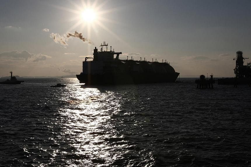 An LNG tanker anchored near Incheon, South Korea. Gas transportation is subject to the laws of physics: long-distance LNG shipments are costly and so Asia will pay dearly if it remains reliant on gas from faraway places.