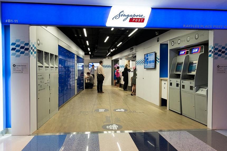 SingPost's POPStations at Geylang West Community Club. -- PHOTO:&nbsp;SINGAPORE POST LIMITED