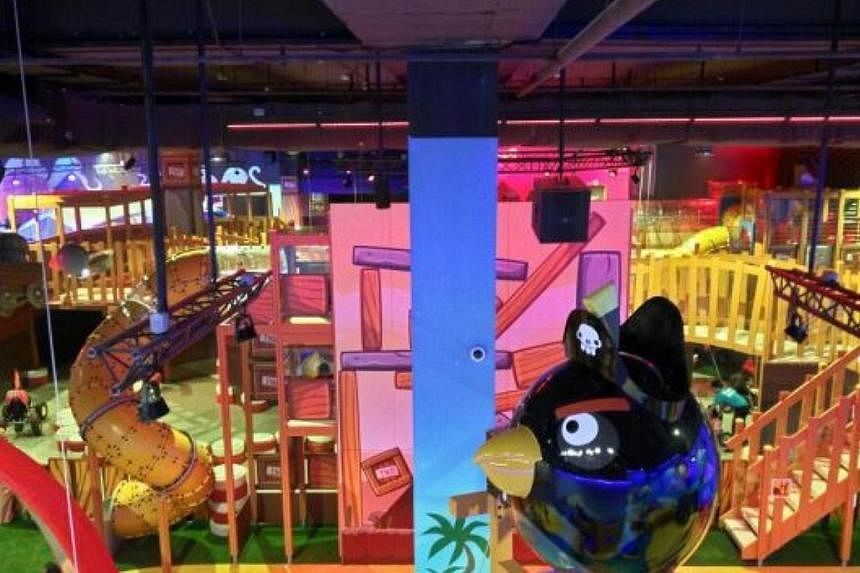 A new indoor theme park, the Angry Birds Activity Park, is coming up and it is just a 20-minute drive from the Woodlands Checkpoint. Named after the popular mobile app, it will be housed in a new shopping centre in Johor Baru (JB), Komtar JBCC. -- PH