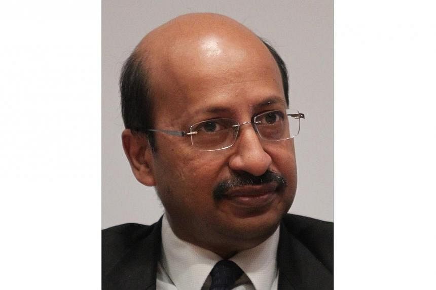 Singapore's Attorney-General V K Rajah has been appointed to the board of directors of the Monetary Authority of Singapore (MAS). -- PHOTO: ST FILE