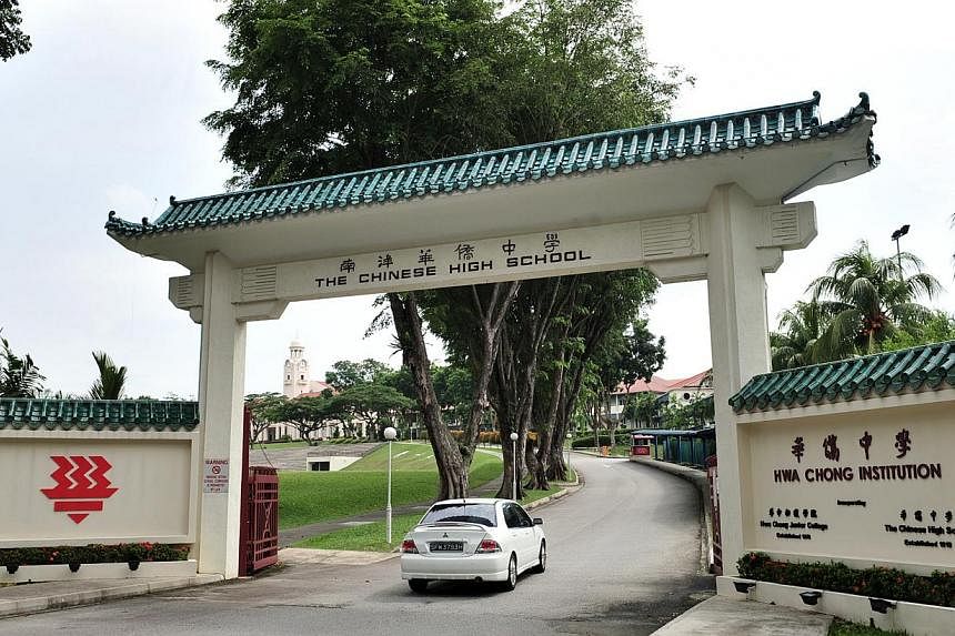 The Singapore Chinese High School and EtonHouse Group will open a jointly-managed international school in 2016. -- PHOTO: ST FILE