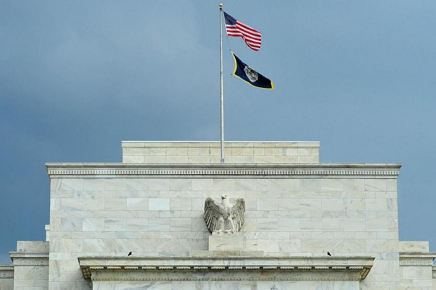The US Federal Reserve building is seen in Washington, DC on Aug 9, 2011. -- PHOTO: AFP