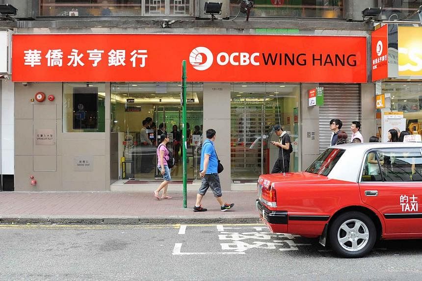 OCBC Wing Hang bank. -- PHOTO: OCBC