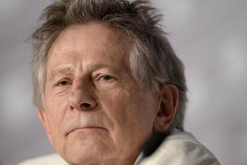 A photo taken on 2013 shows French Polish director Roman Polanski during a press conference for the film Venus in Fur presented in Competition at the 66th edition of the Cannes Film Festival in Cannes. -- PHOTO: AFP