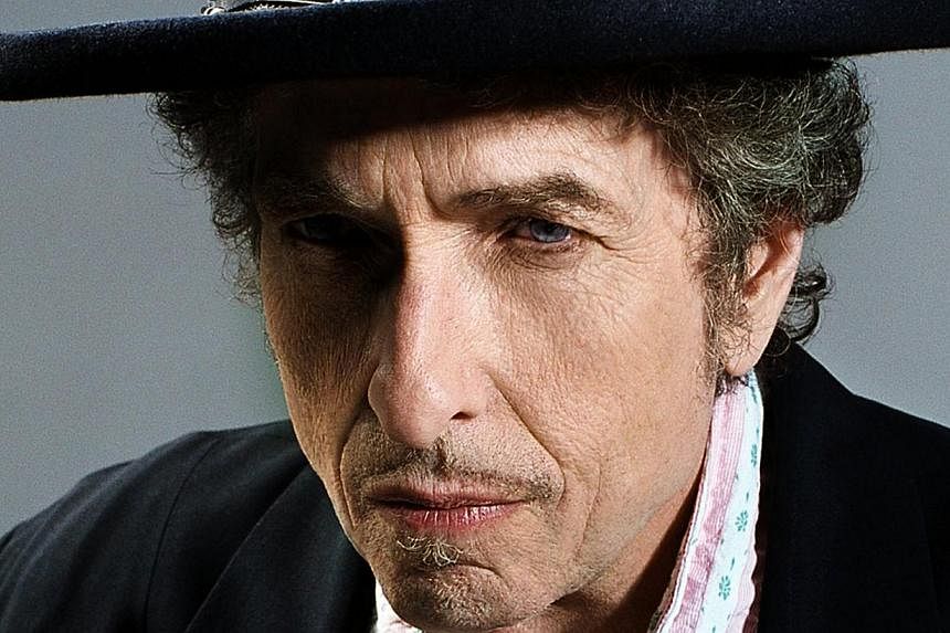 Rock legend Bob Dylan (above) will release a new album in 2015, he has confirmed, after he unexpectedly put out a cover of a Frank Sinatra song. -- PHOTO: COLUMBIA