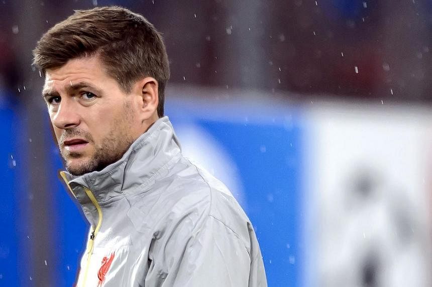 Manchester City manager Manuel Pellegrini says he is keen to sign Liverpool's Steven Gerrard if the England midfielder is available. -- PHOTO: AFP