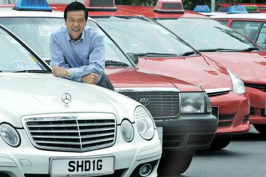 Teo Kiang Ang, founder of Trans-Cab Services (TransCab).&nbsp;Trans-Cab, Singapore's second largest taxi operator, has lodged its preliminary prospectus for public listing. -- PHOTO: ST FILE