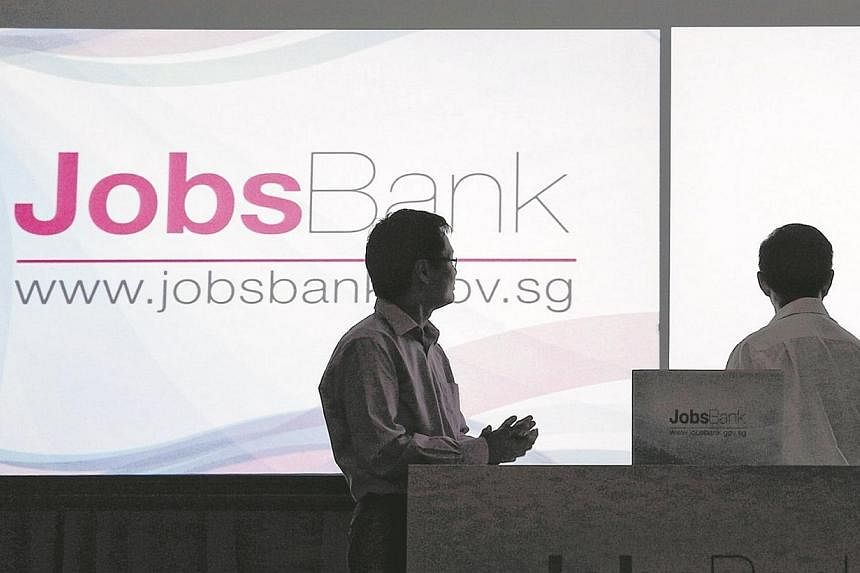 About 12,700 employers are on the register of the national Jobs Bank portal as of September, which is two months after its launch. -- ST PHOTO: DESMOND LUI