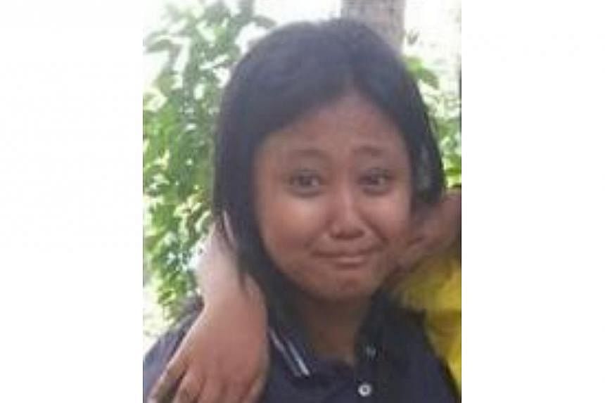 Police are appealing for information on the whereabouts of 13-year-old Hasfika Wardania Abdullah. She was last seen at the vicinity of Block 4, Marsiling Road on Oct 21 at about 6.30am. -- PHOTO: SINGAPORE POLICE FORCE