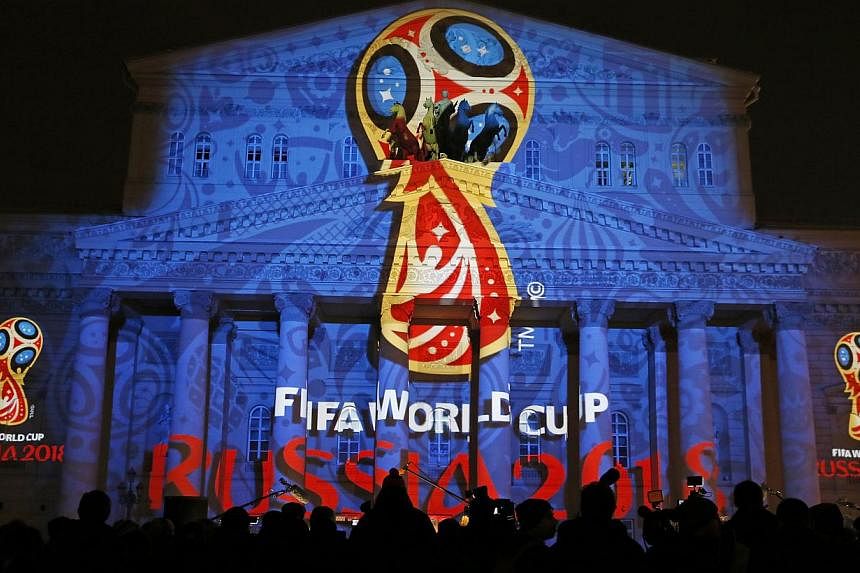 Fifa has apologised to Ukraine for an error during last week's presentation of the 2018 World Cup logo in Moscow, which showed the Crimean peninsula as a part of the Russian Federation. -- PHOTO: REUTERS
