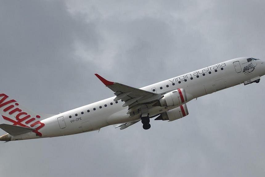 A Virgin Australia plane bound for Sydney was forced back to Los Angeles due to leaking sinks. -- PHOTO: AFP&nbsp;