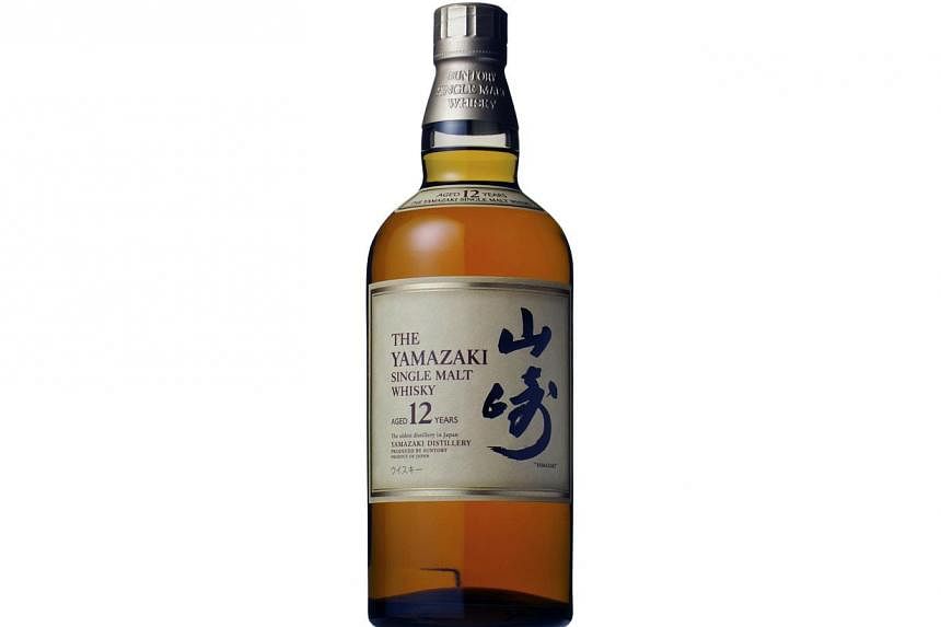 Yamazaki Single Malt Whisky from Japanese distillery Suntory. The Sherry Cask 2013 version of this spirit has been named the world's best. -- PHOTO: SUNTORY