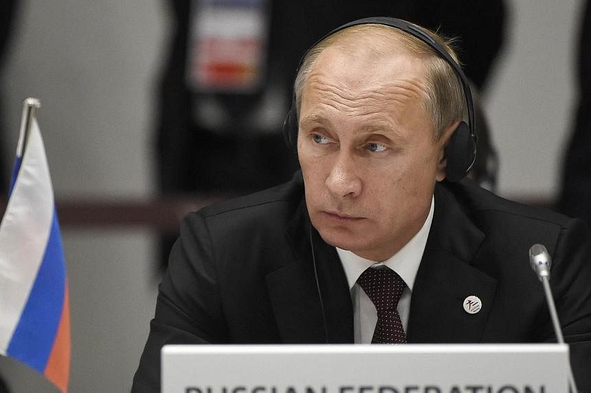 Russian President Vladimir Putin expressed concern on Wednesday that a two-month old ceasefire had failed to end what he called civil war in eastern Ukraine. -- PHOTO: AFP