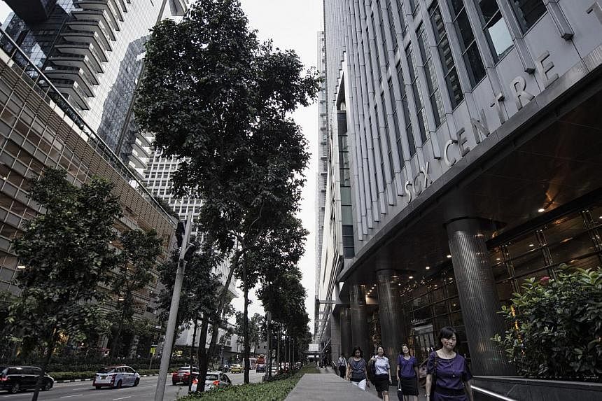 The Singapore Exchange (SGX) has suffered a major disruption to its trading system. The trouble started at 2.51pm. -- PHOTO: BLOOMBERG