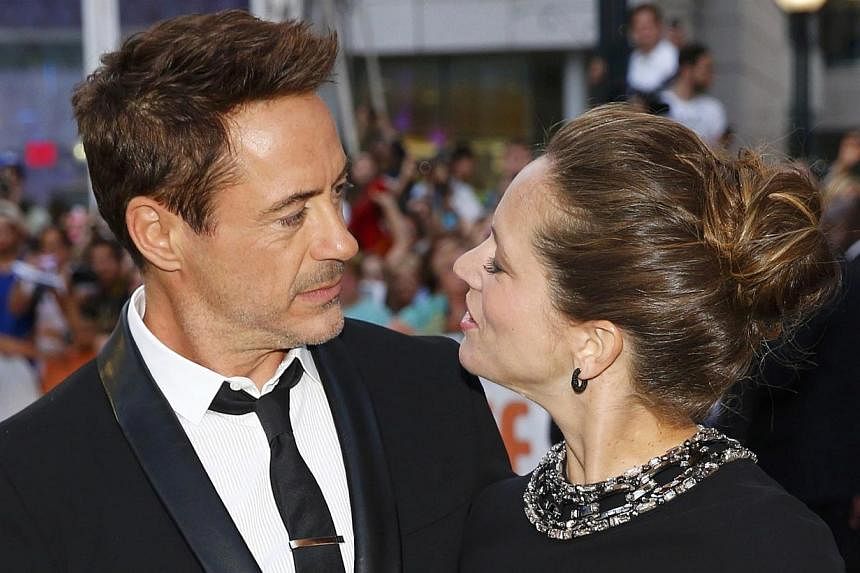 Actor Robert Downey Jr and his wife, producer Susan Downey, at the Toronto International Film Festival on Sept 4, 2014. Forty-nine year-old Iron Man star Robert Downey Jr has welcomed a second child with his wife Susan, a baby girl named Avri, he ann