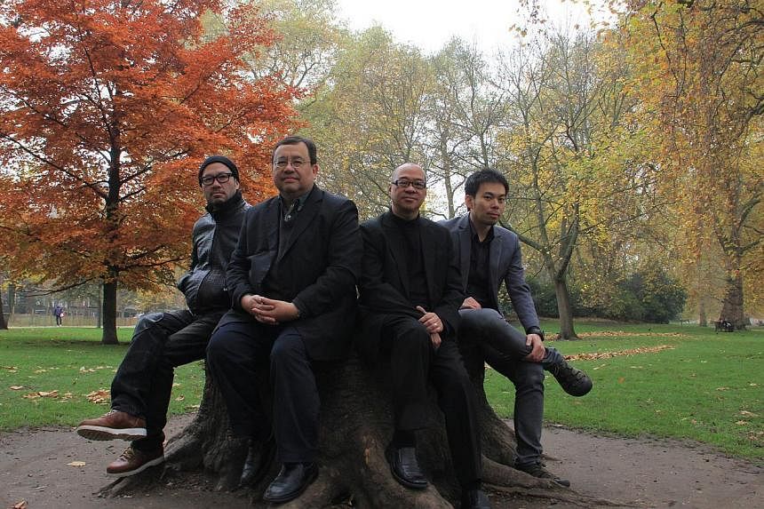 The Asian Jazz All-Stars Power Quartet is led by Jeremy Monteiro (second from left). -- PHOTO:&nbsp;VARIAN MONTEIRO&nbsp;