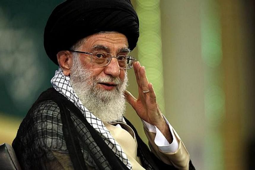 US President Barack Obama sent a secret letter to Iran's Supreme Leader Ayatollah Ali Khamenei (above) last month stressing the two countries' shared interest in fighting Islamic State militants in Iraq and Syria, a media report on Thursday said. -- 