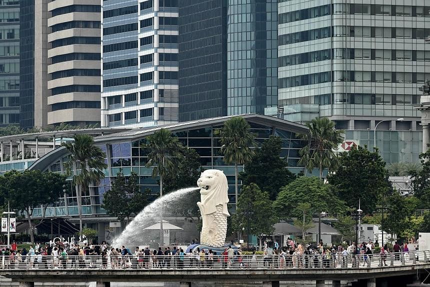 Singapore is the second most attractive destination for investors from China, behind just the United States, a new study has found. -- PHOTO: AFP