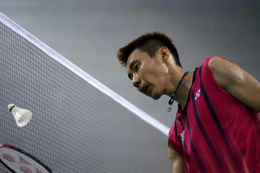 Malaysia's Lee Chong Wei at Gyeyang Gymnasium during the 17th Asian Games in Incheon on Sept 28, 2014. -- PHOTO: REUTERS