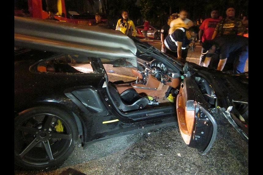 Mr Kwek is remembered as KC - car lover, ace pool player, good nightclub host. Mr Kwek Kon Chun crashed his Porsche 911 Turbo (above) while driving along the KL-Seremban Expressway on Sunday morning. He and his passenger, Mr Franco Toh, died on the s