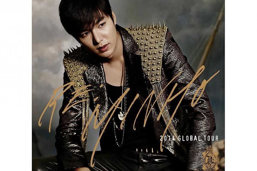 South Korean heart-throb Lee Min Ho's Singapore show has been officially cancelled by its organiser Seoul Girls Collection. -- PHOTO:&nbsp;SINGAPORE SPORTS HUB