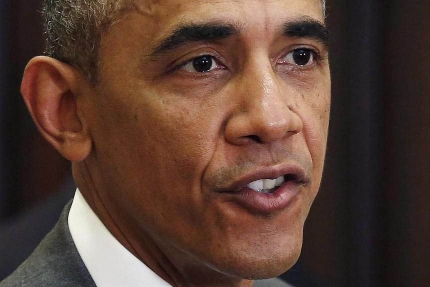 US President Barack Obama named a shady group linked to attacks in China's mainly Muslim far west as he called for cooperation with Beijing on anti-terror efforts. -- PHOTO: REUTERS