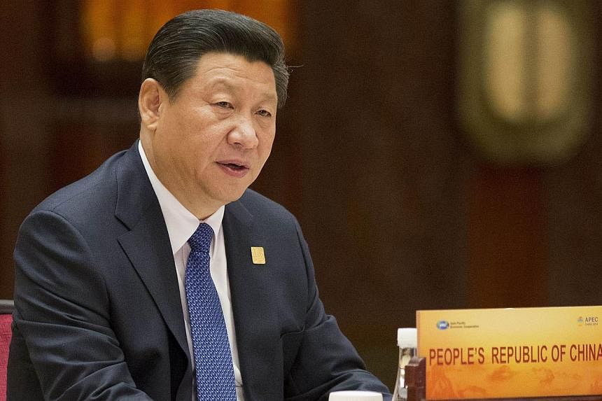 A new Asia-Pacific trade liberalisation framework will help boost integration throughout the region, Chinese President Xi Jinping said on Tuesday. -- PHOTO: AFP