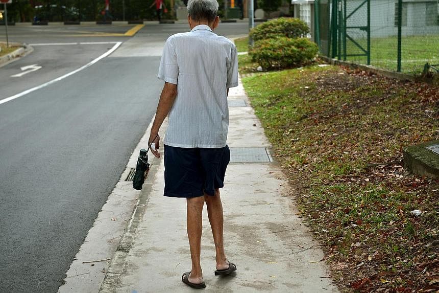 Singapore sees a few hundred cases of elder abuse every year, but these numbers may well be the tip of the iceberg. -- ST PHOTO: KUA CHEE SIONG