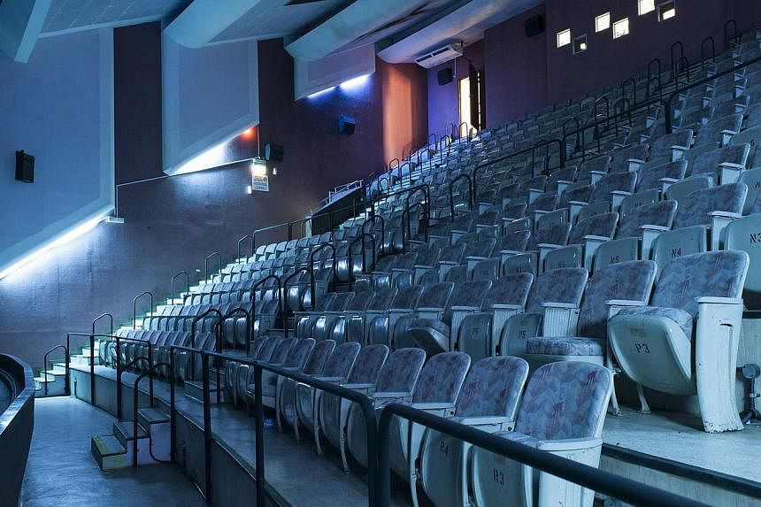 The Projector takes over two cinema halls in Golden Mile Tower and will be a permanent arthouse venue when it opens next year. -- PHOTO: PHILLIP ALDRUP