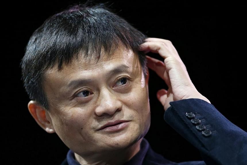 Jack Ma, executive chairman of Alibaba Group, speaks at the WSJD Live conference in Laguna Beach, California in this file photo taken on Oct 27, 2014. PHOTO: REUTERS