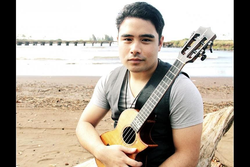 Kalei Gamiao first picked up the ukulele at age 13. -- PHOTO: KALEI GAMIAO