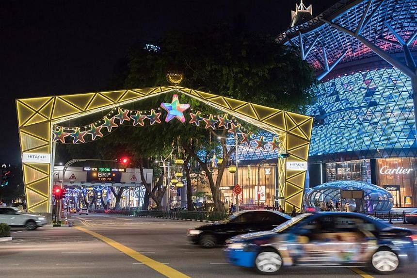 Orchard Road goes colourful for Christmas to celebrate Singapore's