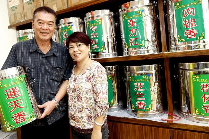 Julie Low and Steven Lim (both above). -- ST PHOTO: CHEW SENG KIM