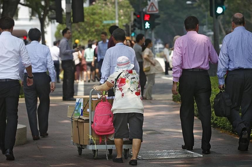 There will soon be a comprehensive plan that looks into making public transport facilities more elderly-friendly. This includes possibly having more seats at bus stops and train stations or their sheltered walkways nearby, having more anti-slip floor