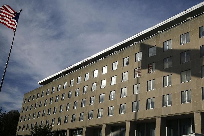 The Harry S. Truman Building at the Department of State in Washington on Oct 24, 2014.&nbsp;The United States State Department had to shut down its unclassified computer network over the weekend after evidence emerged that it could have been hacked, 