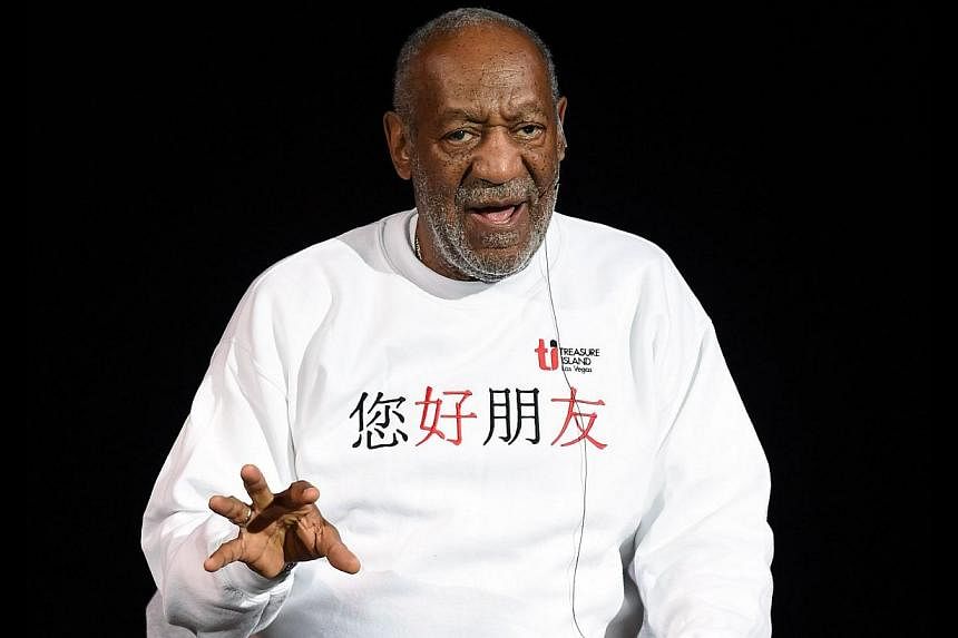 Comedian/actor Bill Cosby performs at the Treasure Island Hotel &amp; Casino in Las Vegas, Nevada on Sept 26, 2014. -- PHOTO: AFP&nbsp;