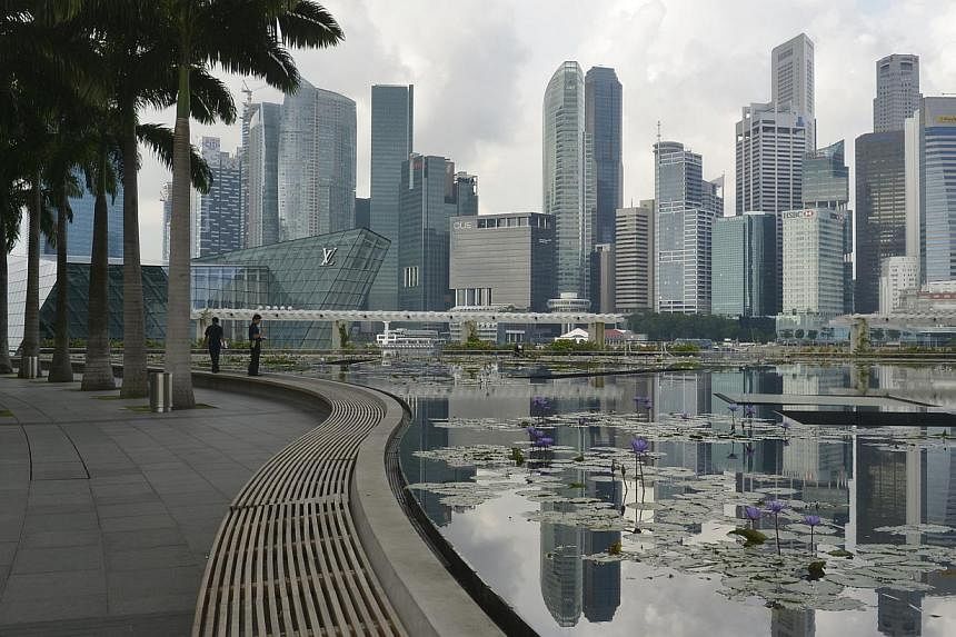 The Ministry of Trade and Industry will release its detailed data on Singapore's economic performance in the third quarter of this year on Nov. 25 at 8am, it said on Tuesday. -- ST PHOTO:&nbsp;ASHLEIGH SIM