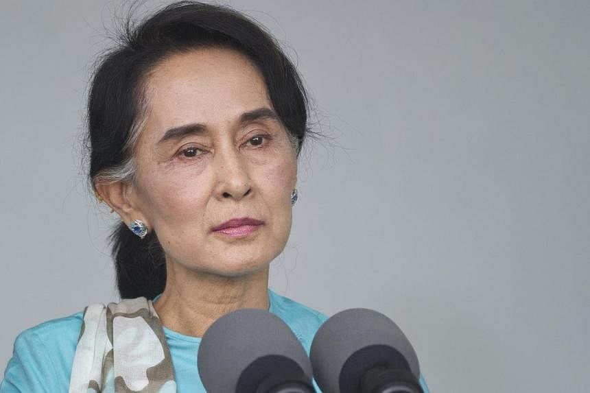Aung San Suu Kyi’s opposition party on Wednesday admitted it “cannot win” its battle to scrap parts of a junta-era constitution that bars her from Myanmar’s presidency, decrying a parliamentary decision to postpone amendments until after 2015