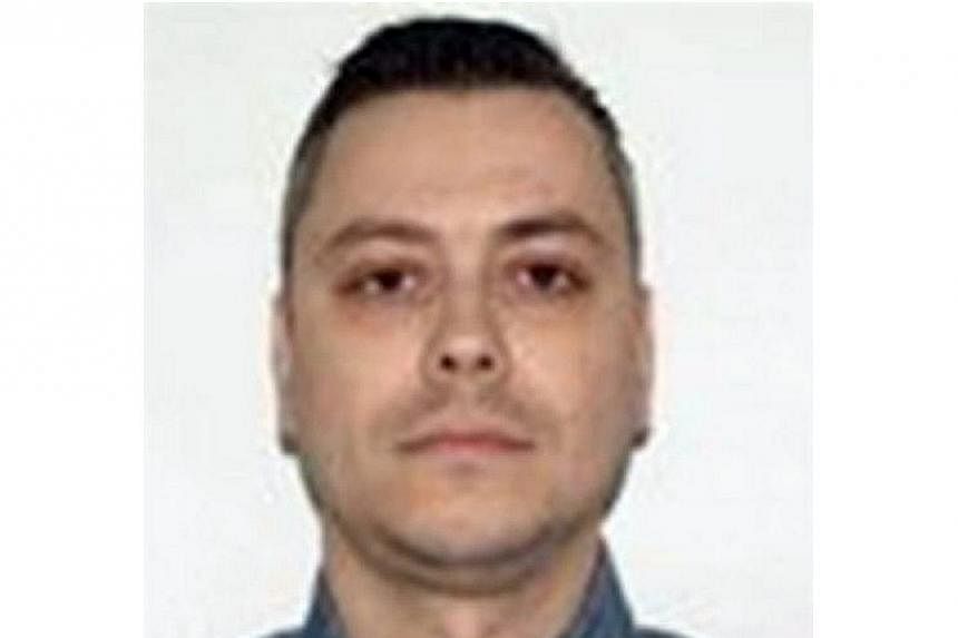 An undated image provided by the FBI shows Nicolae Popescu. US officials on Nov 18, 2014 added suspected online fraudster Popescu to its most-wanted list of cyber criminals and put a price on his head. A reward of as much as a million dollars is bein