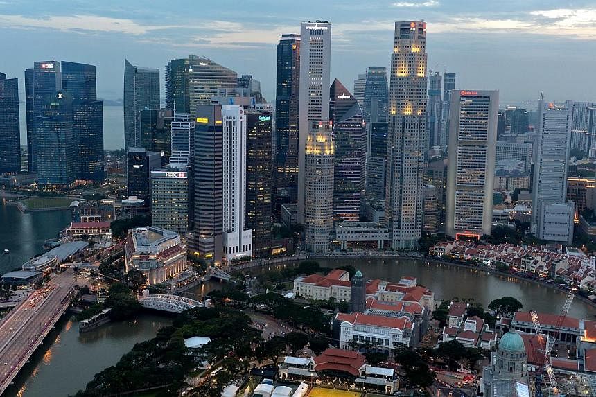 The Economist Intelligence Unit (EIU) has once again ranked Singapore as the best place in the world to do business because of its efficient and open economy. -- ST PHOTO: CAROLINE CHIA