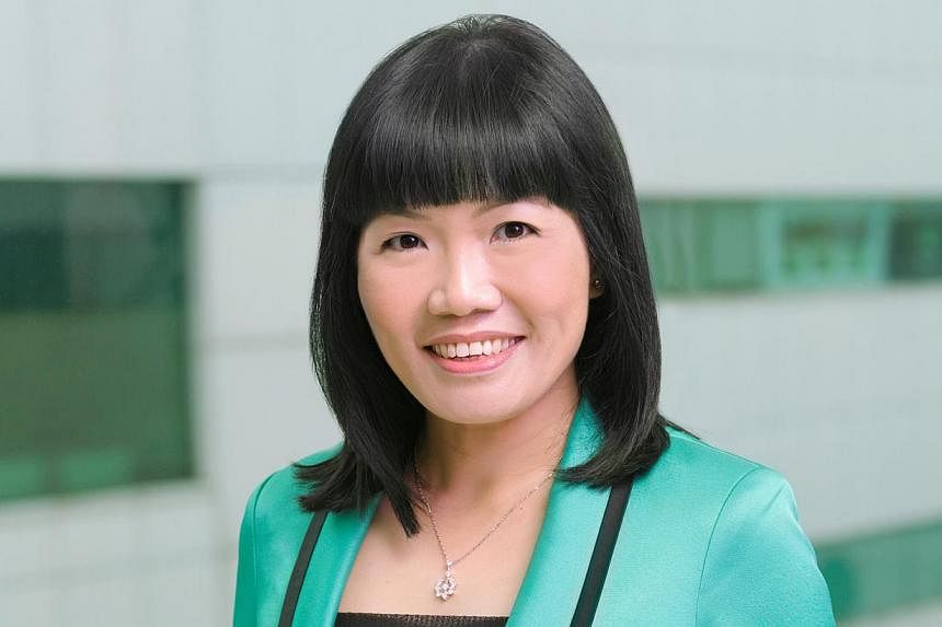 Starhub's Jeannie Ong was one of three runners-up in a global ranking of best investor relations officers for small and mid-cap companies. -- PHOTO: STARHUB