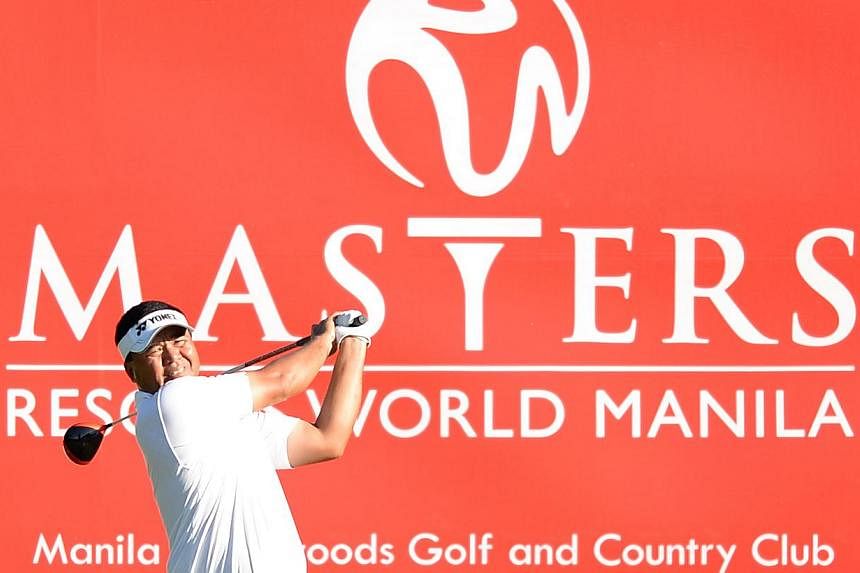 Local golfer Mardan Mamat ended a 2 1/2-year winless drought on the Asian Tour by breezing to a six-shot victory at the $1.3 million Resorts World Manila Masters on Sunday. -- PHOTO: ASIAN TOURS
