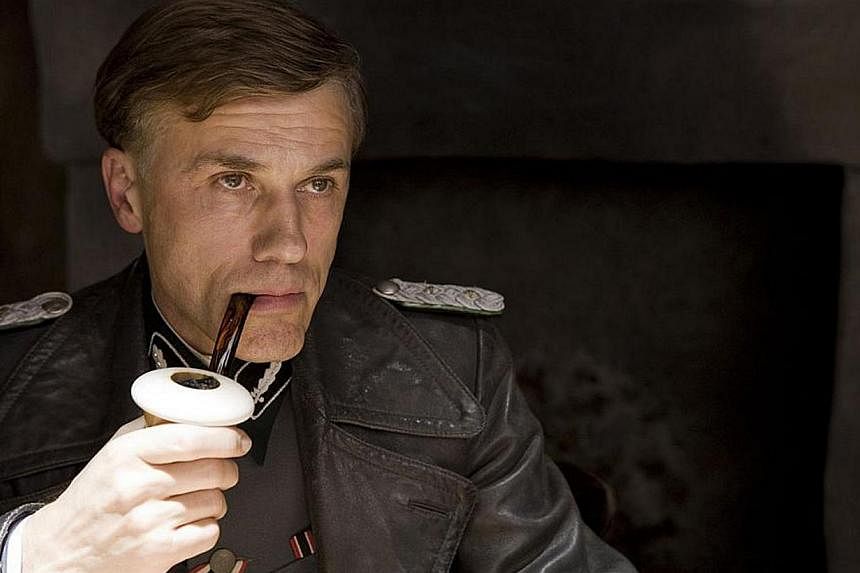 Christoph Waltz as Colonel Hans Landa&nbsp; in Quentin Tarantino's&nbsp; Inglourious Basterds, the role which won him the first of his two Academy Awards as Best Supporting Actor . -- PHOTO:&nbsp;UNITED INTERNATIONAL PICTURES