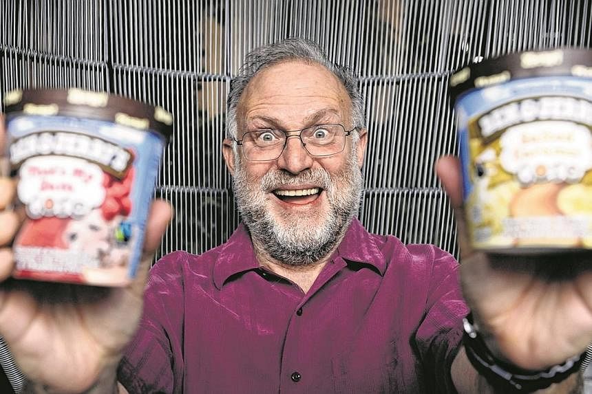 Mr Jerry Greenfield is in Singapore for the first time for the launch of the Join Our Core competition in Asia. The competition, organised by the ice cream company and social enterprise support group Ashoka, is a launchpad for social entrepreneurs. -