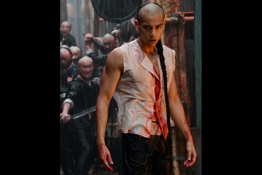 Eddie Peng (above) plays a young martial arts practitioner who is adopted by a gang leader as his fourth son in Rise Of The Legend.